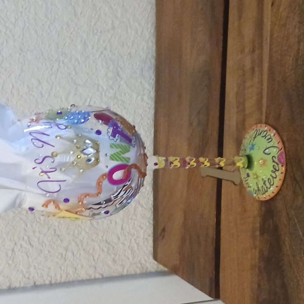 LOLITA "Birthday" wine glass - Picture 10 of 10